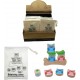 Wooden Owl Balance Tower Game