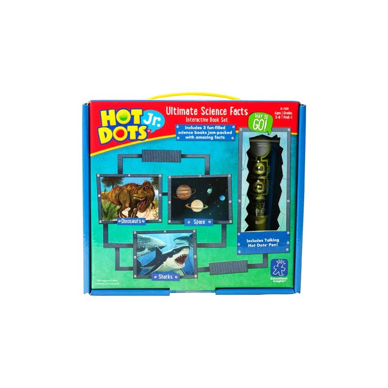 Hot Dots® Jr. Ultimate Science Facts Interactive Book Set