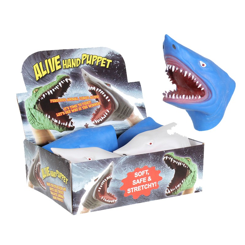 shark puppet toy
