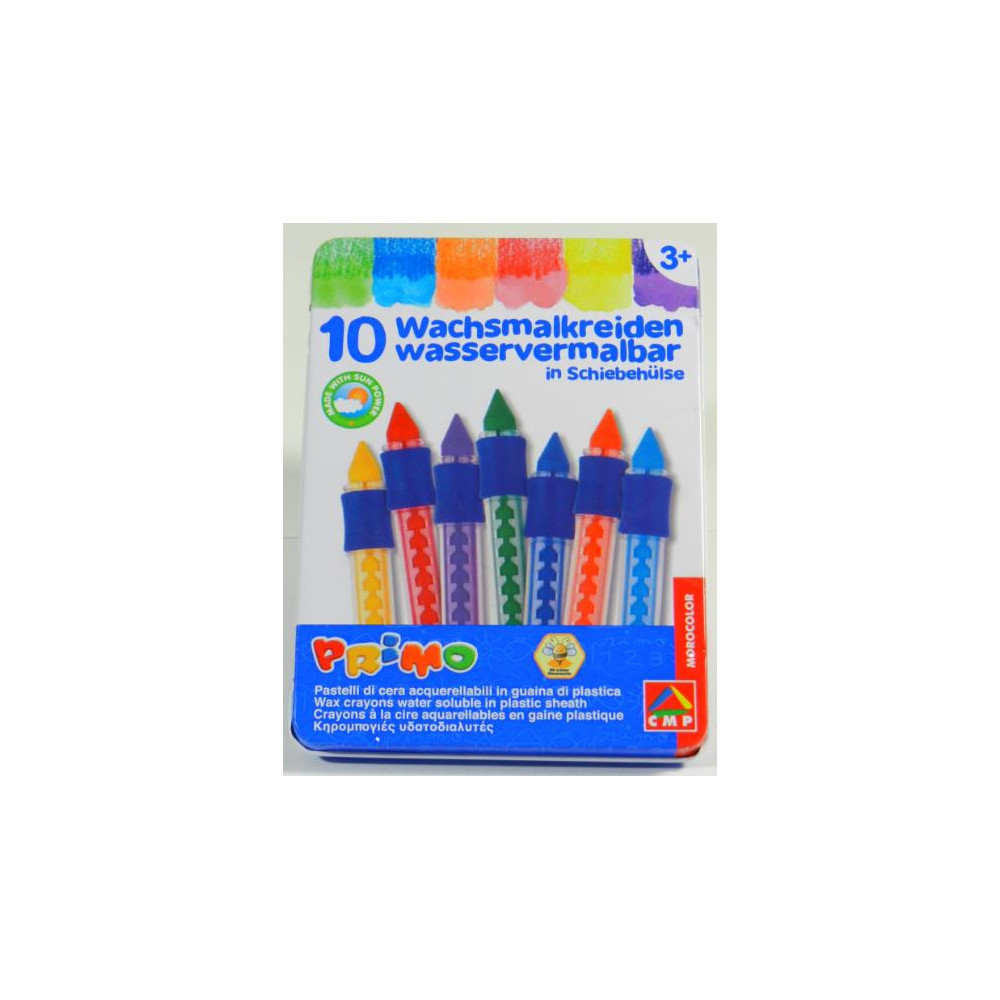 Water Soluble Wax Crayons (Set of 10)