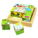 Farm Animals Cube Puzzle