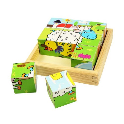 Animal Cube Puzzle