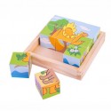 Dinosaur Cube Puzzle