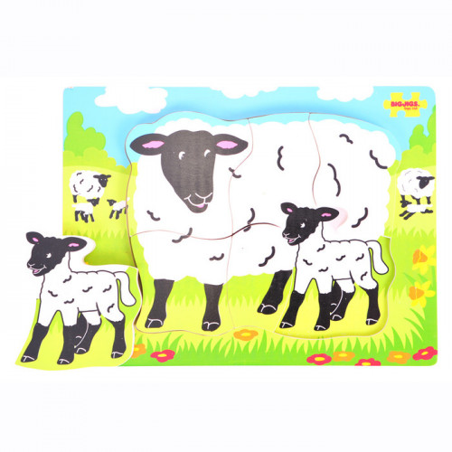 Chunky Puzzle Sheep and Lamb