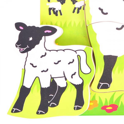 Chunky Puzzle Sheep and Lamb