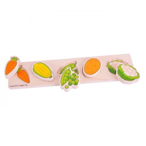 Chunky Lift and Match Vegetable Puzzle