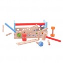 Bigjigs Toys Pretend Play Carpenters Bench Playset