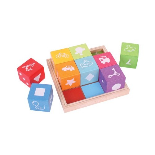 Wooden First Picture Blocks
