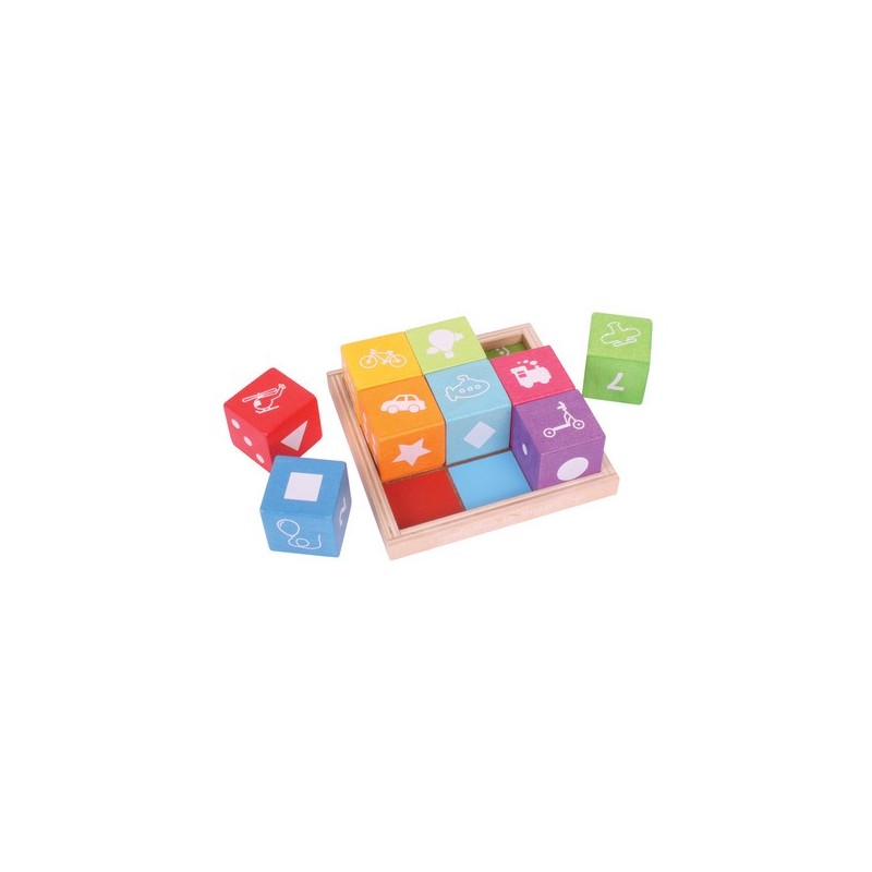 Wooden First Picture Blocks