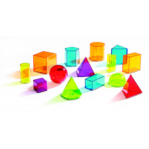 Learning Resources View-Thru Geometric Solids