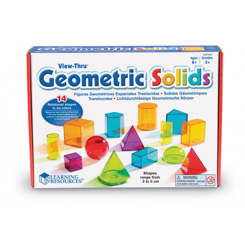 Learning Resources Viewi-Thru Gemetric Solids