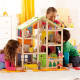All Seasons Wooden Doll House (Furnished)