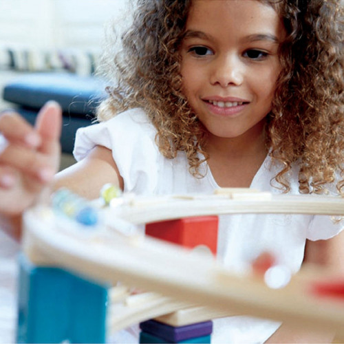 The Quadrilla Cyclone Marble Run
