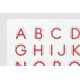 A-Z Upper Case Magnatab