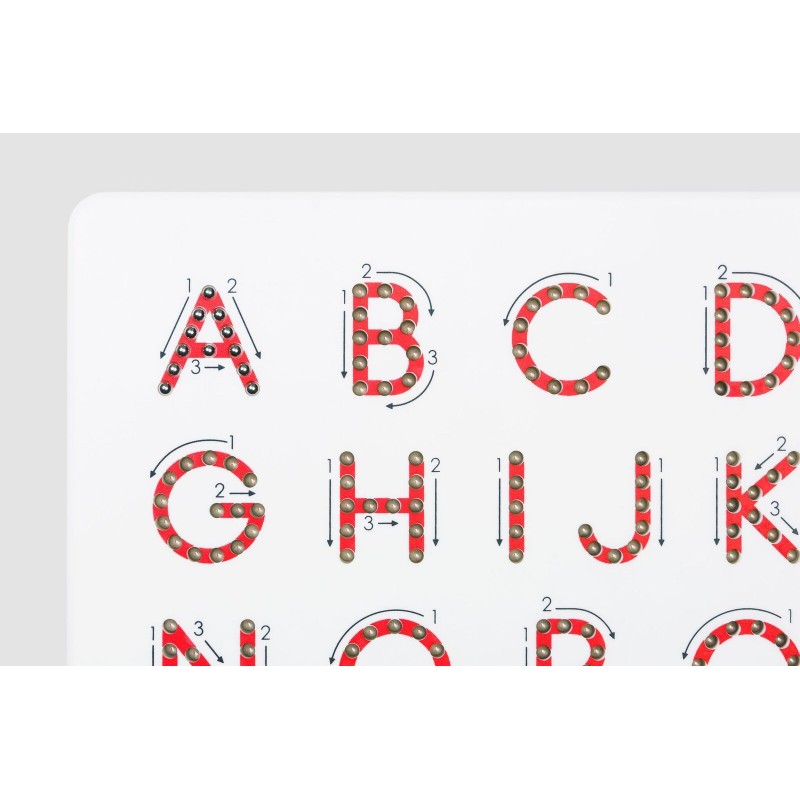 A-Z Upper Case Magnatab