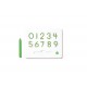 0-9 Numbers Magnatab (Magnetic Numbers)