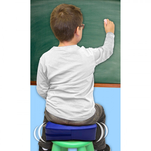 Senseez Vibrating Sensory Cushion - Blue Square