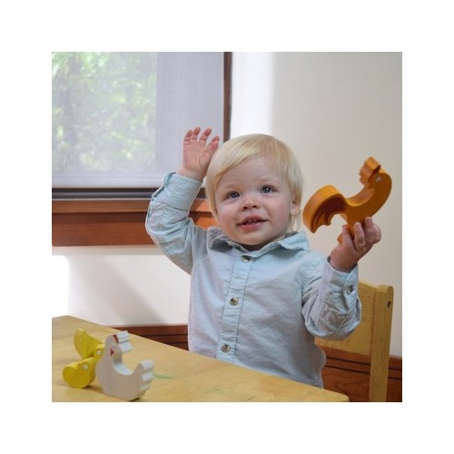 Wooden Chicken Family Puzzle