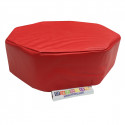 Senseez Vibrating Sensory Cushion - Red Octagon