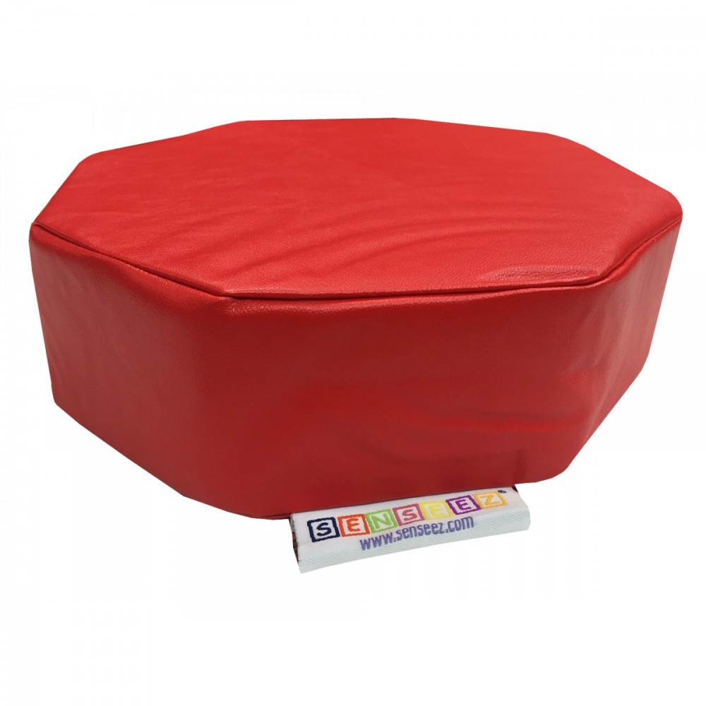 Senseez Vibrating Sensory Cushion Red Octagon