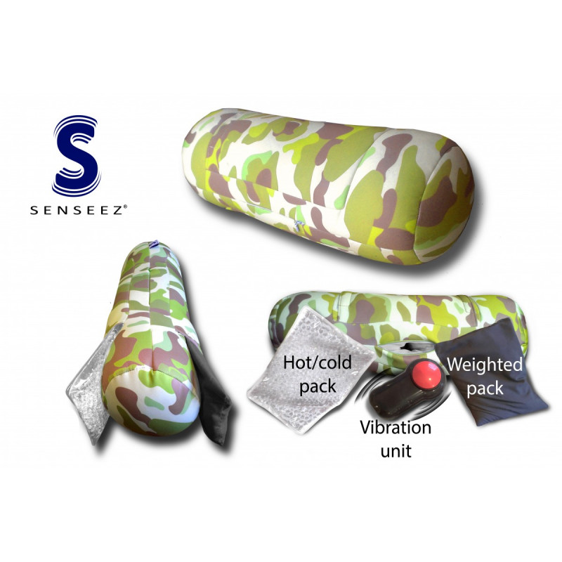 Senseez 3 in 1 Therapeutic Sensory Pillow - Camo Adaptables
