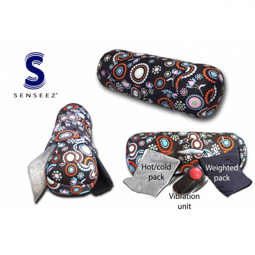 Senseez 3 in 1 Therapeutic Sensory Pillow - Flower Pattern