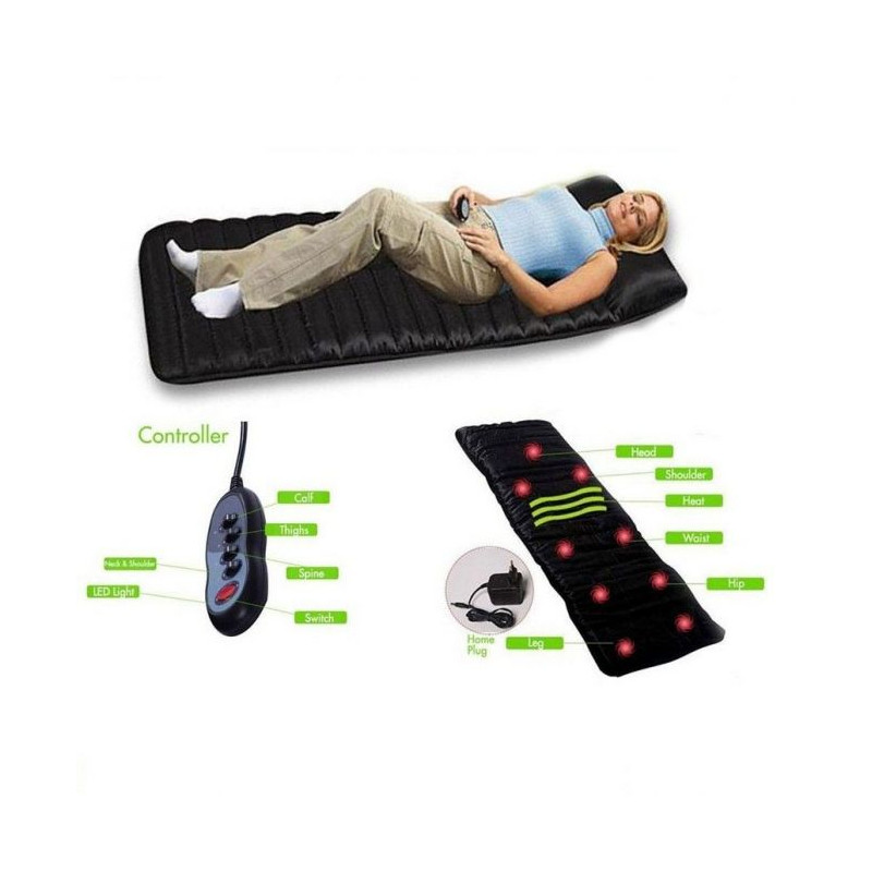 Full Body Massage Mat with Infrared Heat