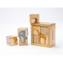Buddy Blocks - Safari Cube Animals