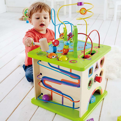 Hape Country Critters Play Cube