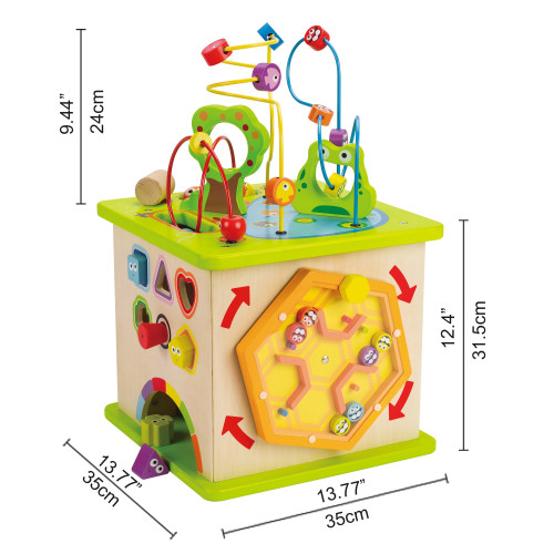 Hape Country Critters Play Cube