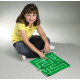 Green Gel-Maze with Marbles