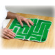 Green Gel-Maze with Marbles