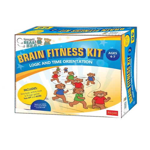Smarti Bears Brain Fitness Kit 2: Time Orientation & Logic Multilingual Game Set