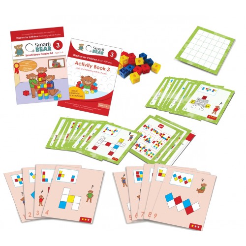 Smarti Bears Brain Fitness Kit 3: 3D Patterning &amp; Logic Game