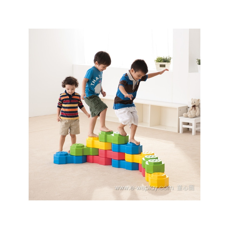 Weplay Octagon Creative Blocks 12-Piece Set