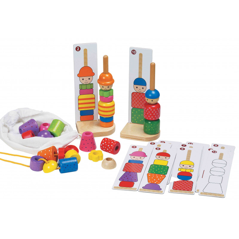 jumbo wooden stacker