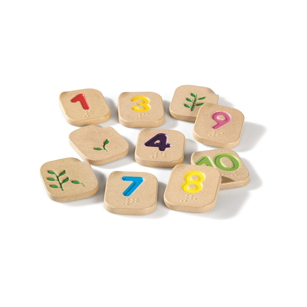 Plan Toys Braille Numbers 1-10