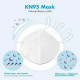 KN95 Disposable Protective Face Mask Case of 10