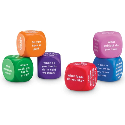 Conversation Cubes- Learning Resources