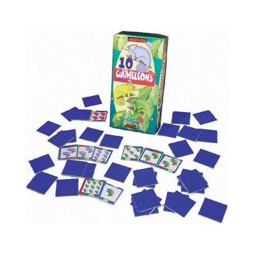10 Chameleons Game (Math, strategy & memory)