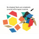 Magnetic Foam Pattern Blocks (200 pce)