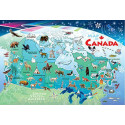 Map of Canada Large Floor Puzzle