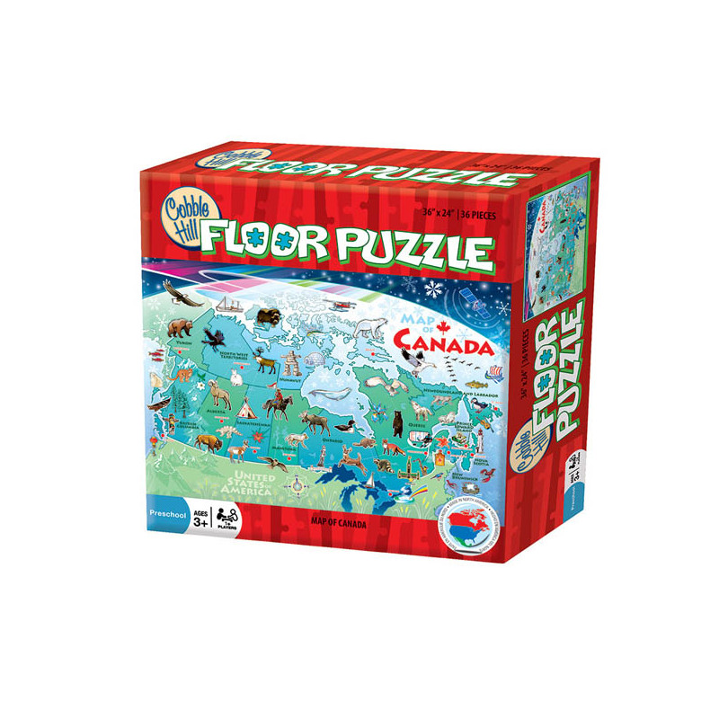 Map of Canada Large Floor Puzzle