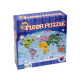 Map of the World Large Floor Puzzle