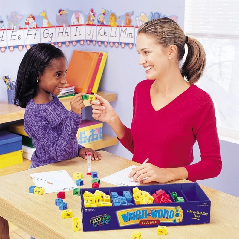 Reading Rods® Word for Word® Phonics Word Building Game