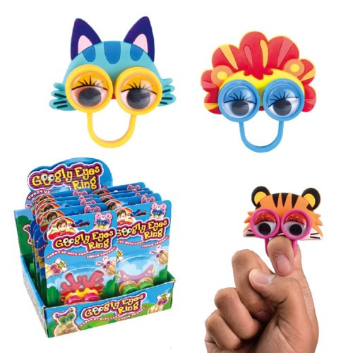 Googly Eye Animal Ring Puppet