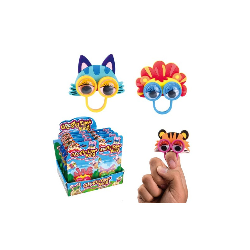 Googly Eye Animal Ring Puppet