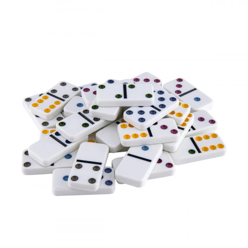 Coloured Dominos - Double Six