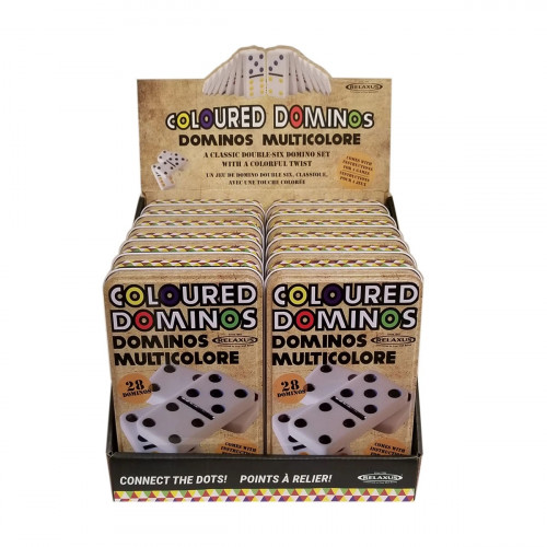 Coloured Dominos - Double Six