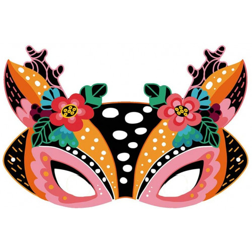 Scratch Art Animal Mask - Janod